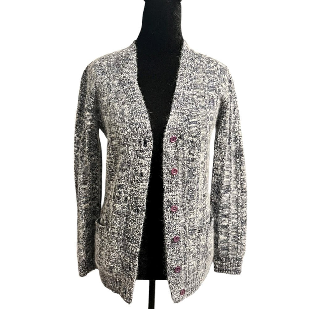 Vintage Hooper Associates Wool/Angora Cardigan M